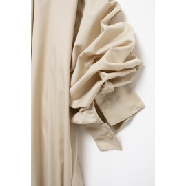 Summer Series Bowknot Decoration Poplin Shirt