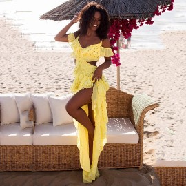 Dress Sequined Thailand Sanya Seaside Holiday Travel Beach Maxi Dress