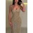 Spring Summer Sequined Halter Dress Holiday Party Casual Dress
