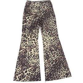 Summer Women Clothing Sexy Low Waist Leopard Print Slim Fit Wide Leg Pants for Women