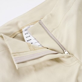 Retro Low Waist Sexy Baggy Straight Trousers Match Slimming Woven Casual Pants Simple Trousers