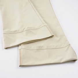 Retro Low Waist Sexy Baggy Straight Trousers Match Slimming Woven Casual Pants Simple Trousers