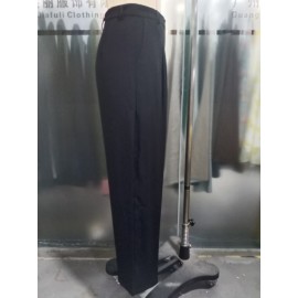 Summer Office Straight Old Money High Waist Drooping Casual Work Pant High Sense Wide Leg Slimming Women Pants（No Belt）