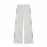 Women Clothing Summer Casual Side Striped Embroidered Ribbon Straight Leg Pants