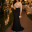 Women Clothes Dress Sequin round Neck Pleated Sequined Sheath Long Sleeve