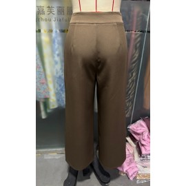 Retro Slimming Light Luxury Wide Leg Design Loose Casual Pants High Waist Mopping Drooping Straight Pants