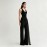 Women Clothing Autumn Black Ribbon Bootcut Trousers Women Slimming Casual All Matching Bell Bottom Pants